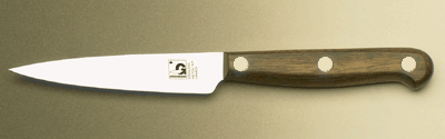 GROHMANN KNIVES- 4" FT Paring Knife w/ wine resin handle - 201FT-4 - $79.00