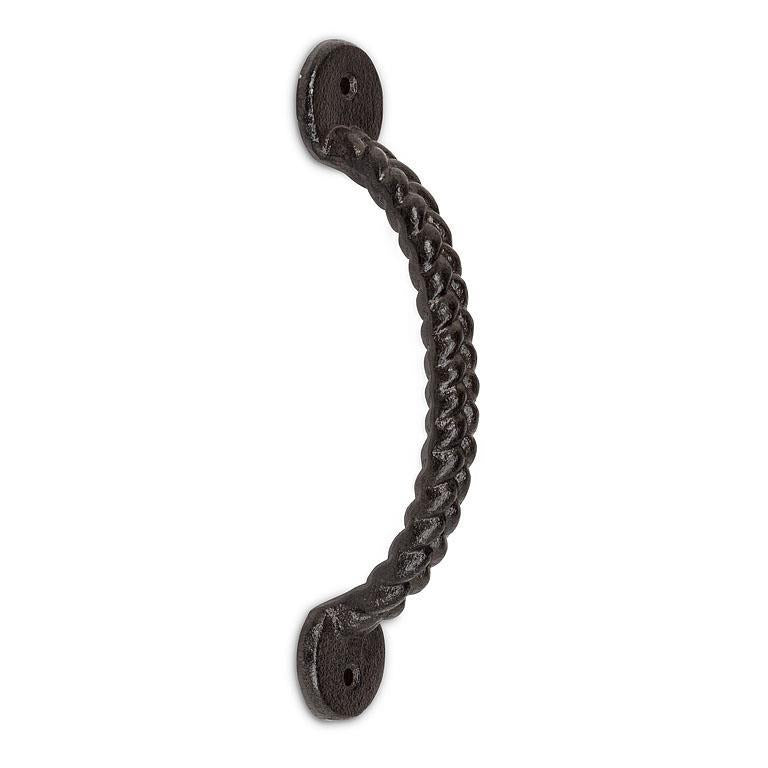 Small Braid Cast Iron Door Pull