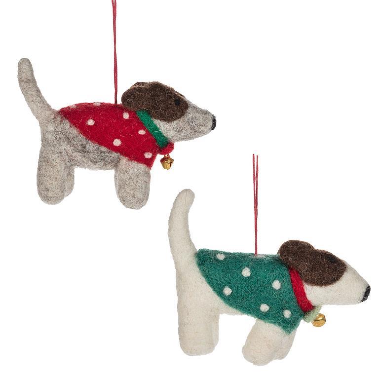 Ornaments - Dog in Coat