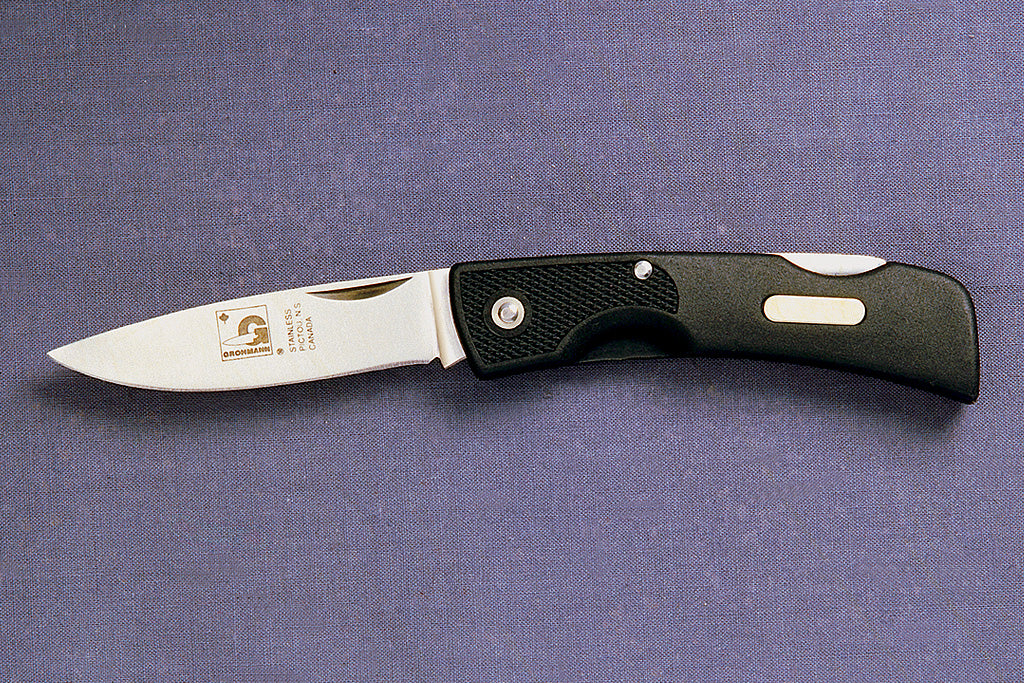 GROHMANN KNIVES - Featherweight Straight Lockblade -Z390S - $64.00
