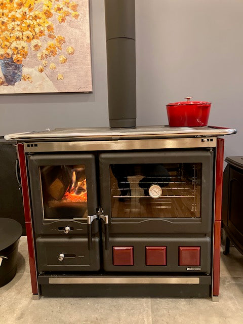 La Nordica Wood Burning Cooker - Rosa XXL Majolica
