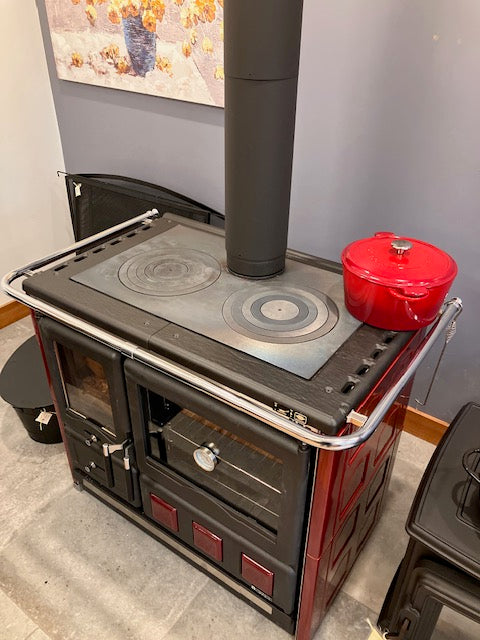 La Nordica Wood Burning Cooker - Rosa XXL Majolica