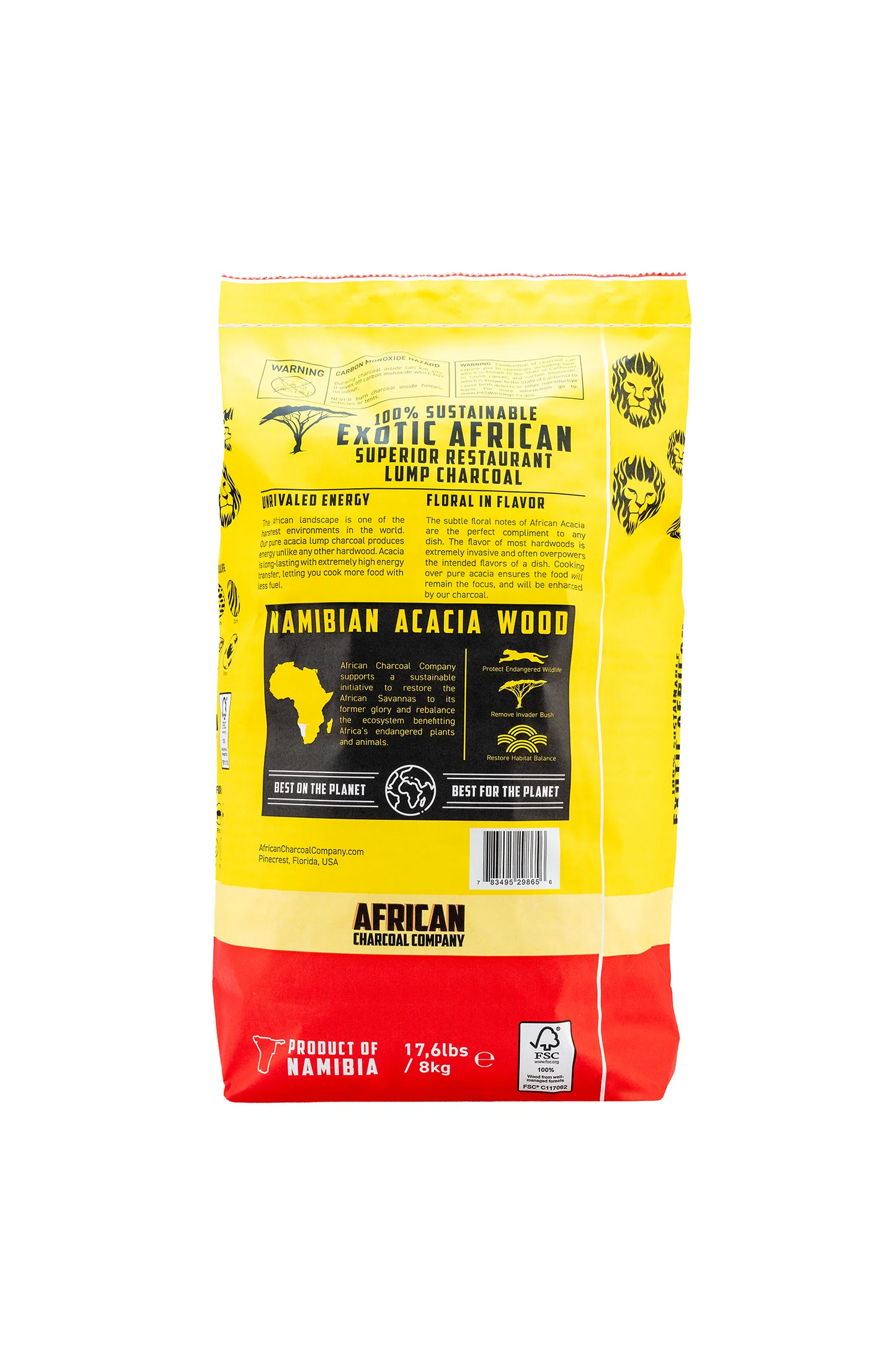 Charcoal African Lump - All Natural 17.6lb
