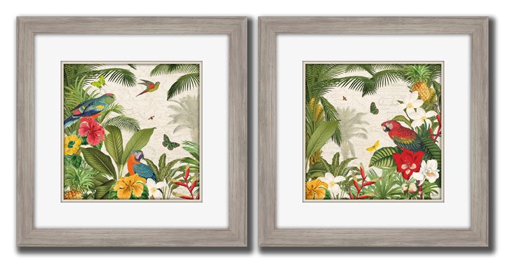 Wall Art- Parrot Paradise