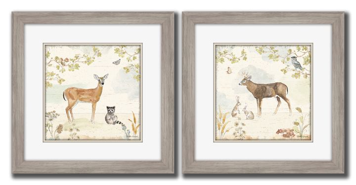 Wall Art - Woodland Creatures