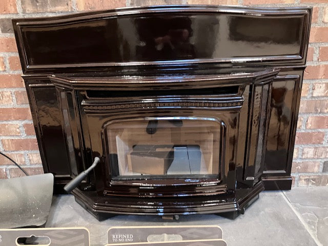 Pacific Energy Alderlea T5 Insert -Majolica Brown - Showroom Display Clearance