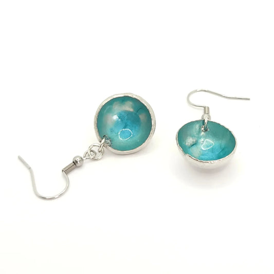 Atlantic Pewter - Large Earrings