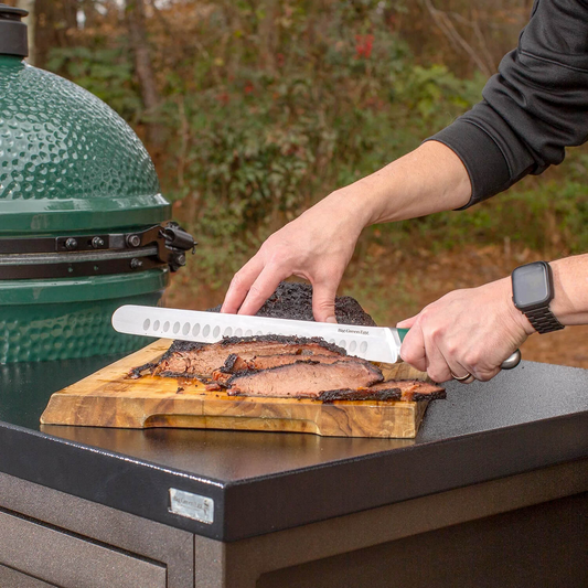 BIG GREEN EGG - 12" Brisket Slicing Knife with Protective Cover