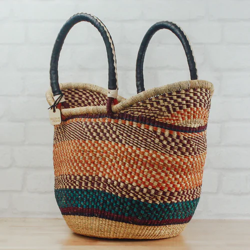 Big Blue Moma - Large U Shopper