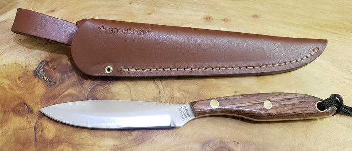 GROHMANN KNIVES - Stainless Steel - #2 Trout & Bird Knife -#X2S $136
