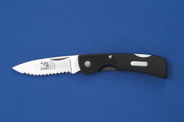 GROHMANN KNIVES - Featherweight Serrated Lockblade - #Z390SW - $68