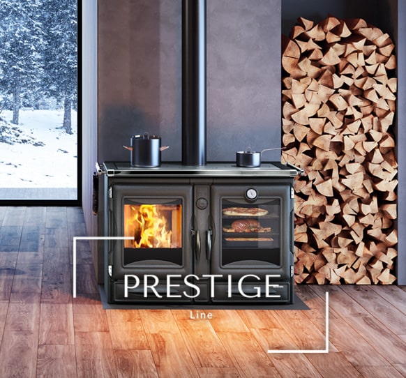 La Nordica Wood Burning Cooker - Alaska model