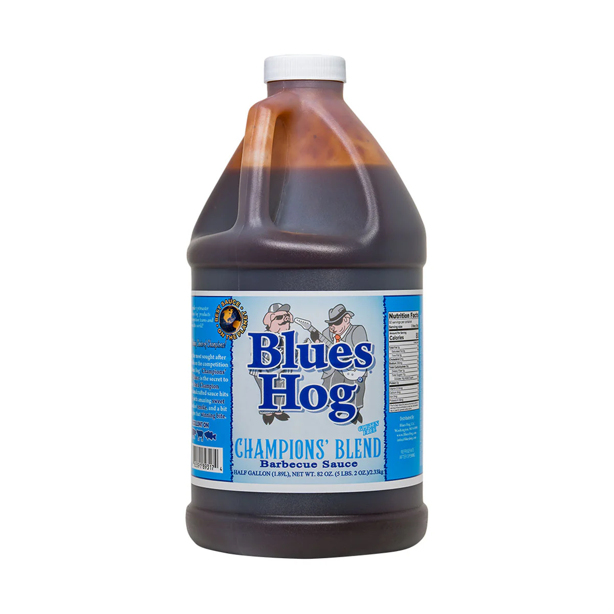 Blues Hog Champions BBQ Sauce - 1/2 gallon