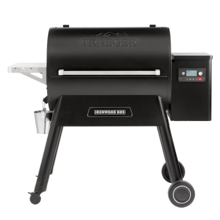 Traeger - Ironwood 885 + Pellet sensor - TR-TFB89BLFC