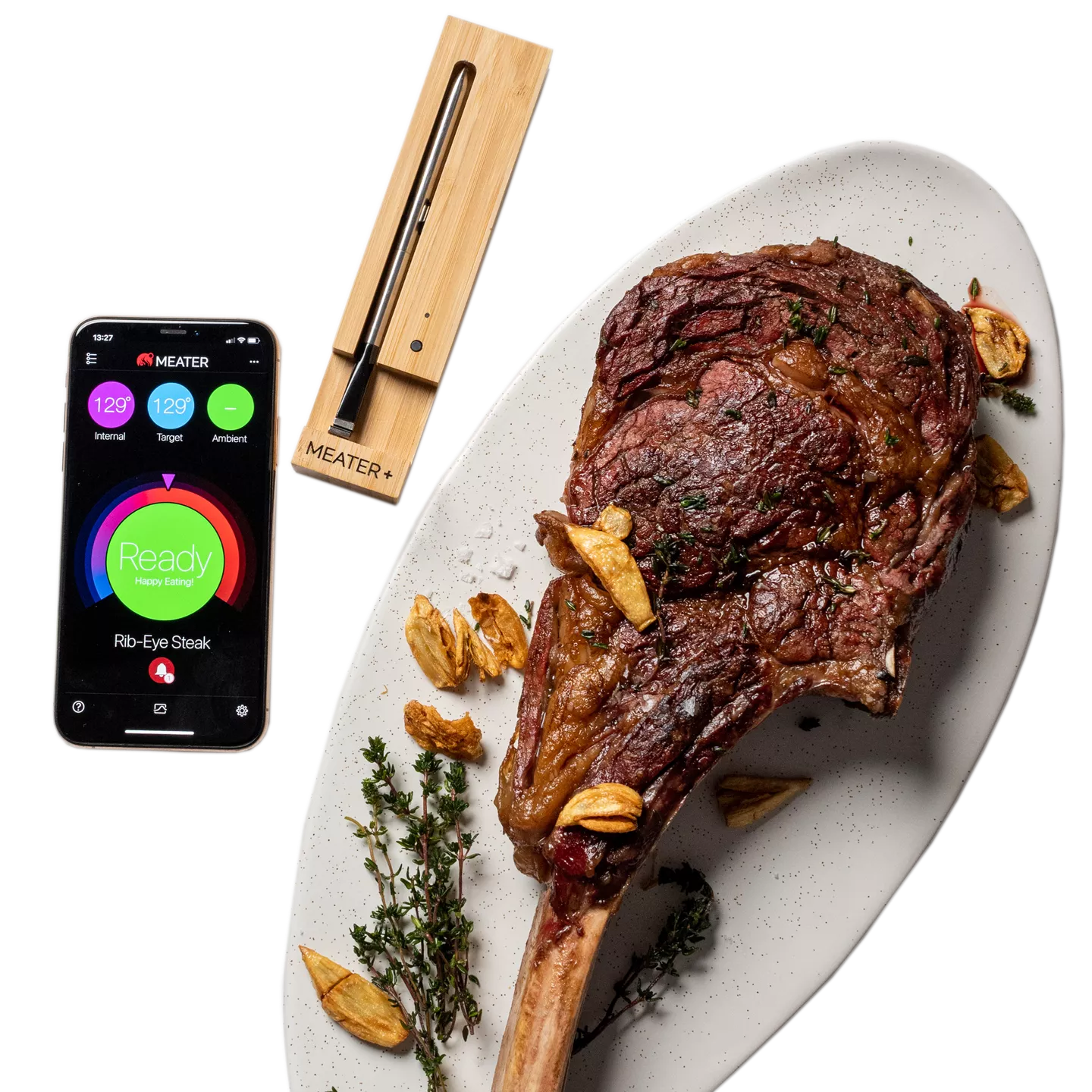 TRAEGER - MEATER® Plus Wireless Meat Thermometer