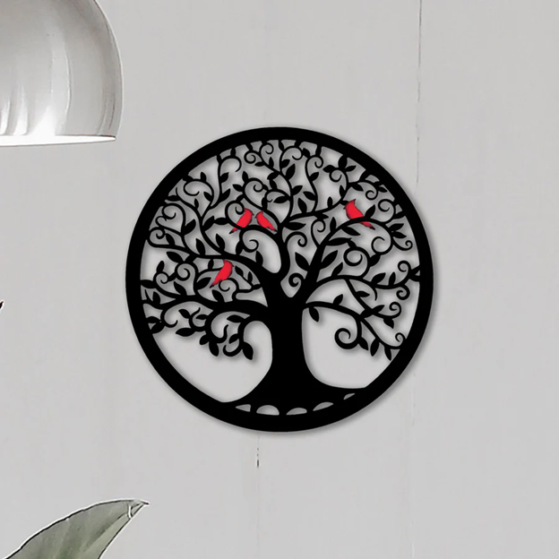Small Tree of Life Metal Wall Décor