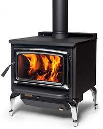 Pacific Energy Summit Classic LE w/ nickel door, legs & trivet