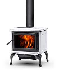 Pacific Energy Super Classic LE w/ black metallic door, legs & trivet