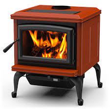 Pacific Energy Super Classic LE w/ black metallic door, legs & trivet