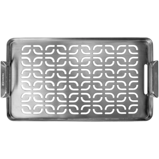 Traeger - ModiFIRE Fish & Veggie Stainless Steel Grill Tray