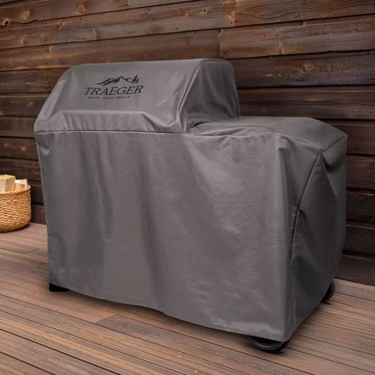 Traeger - Woodridge™ Full-Length Grill Cover