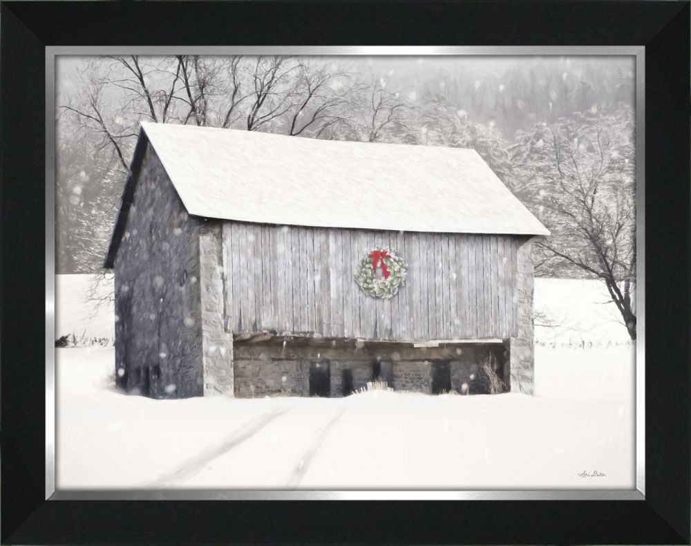 Winter Barn Wall Art
