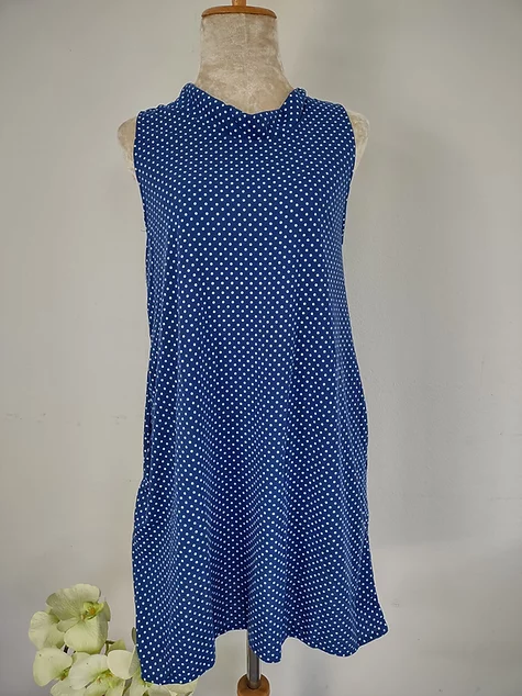 Dress - Bow Tie Neck