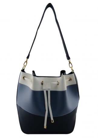 Purse - Striped w/ Drawstring