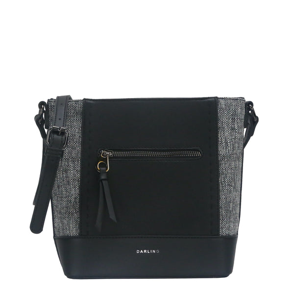 Purse - 3 Tone Darling Shoulder Bag