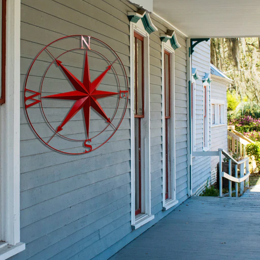 Compass - Large Red
