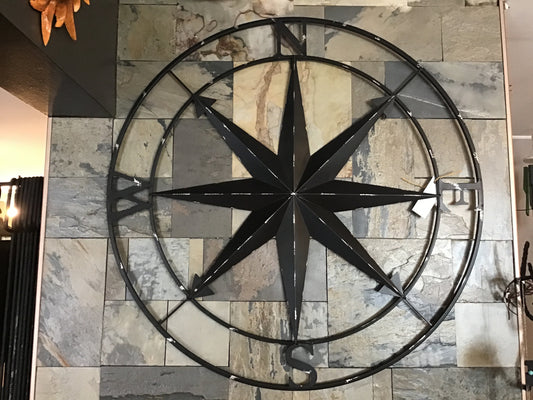 Compass - Large Black Metal - Country Stoves and Sunrooms Ltd