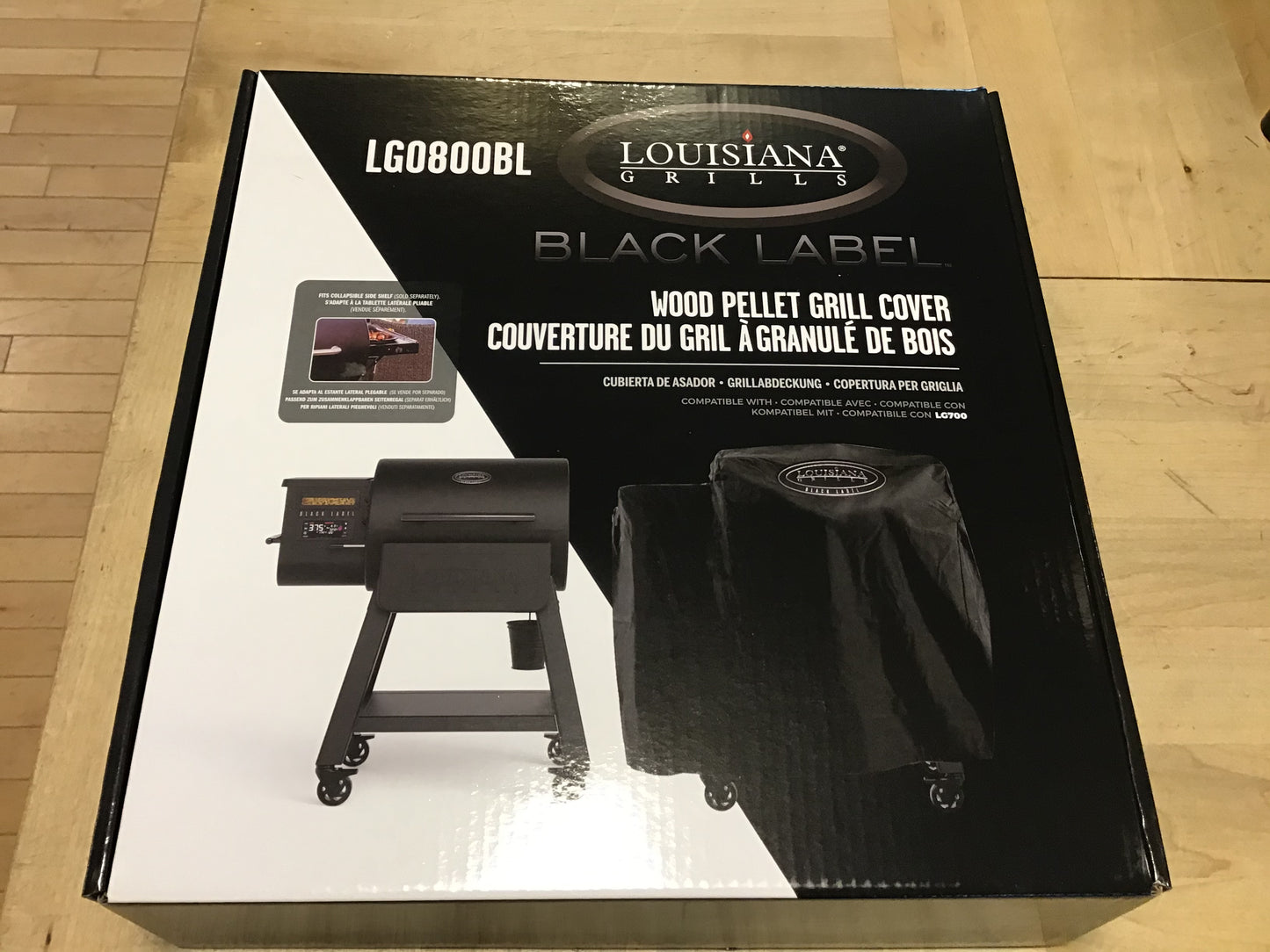 Louisiana Grill - Black Label 800 - Cover