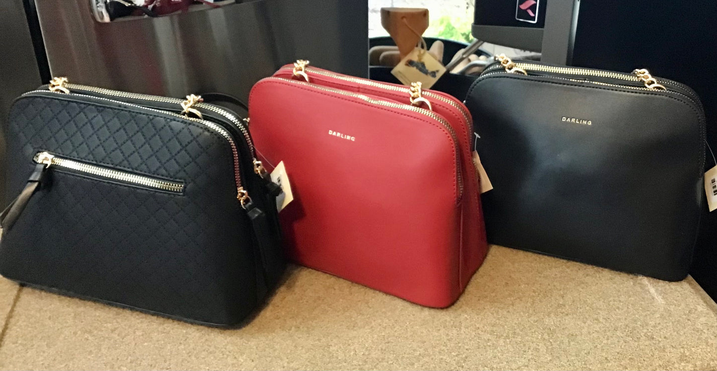 Purse - Darling Bag w/Gold Detail