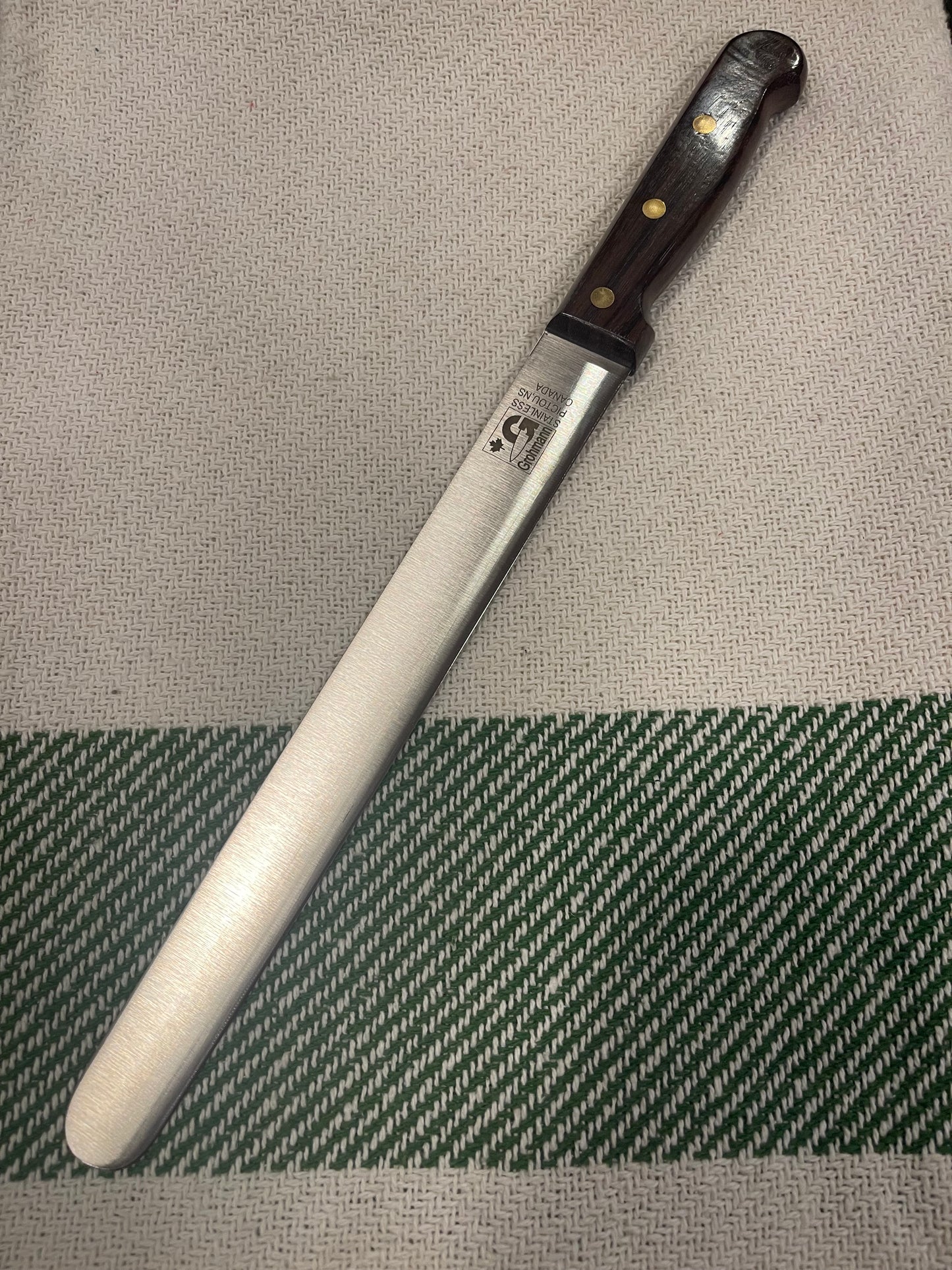 GROHMANN KITCHEN KNIVES - Regular RSWD 10" Slicer straight blade - #206-10 - $79