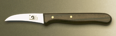 GROHMANN KNIVES - 2" Reg Rosewood Curved Paring knife $26.00