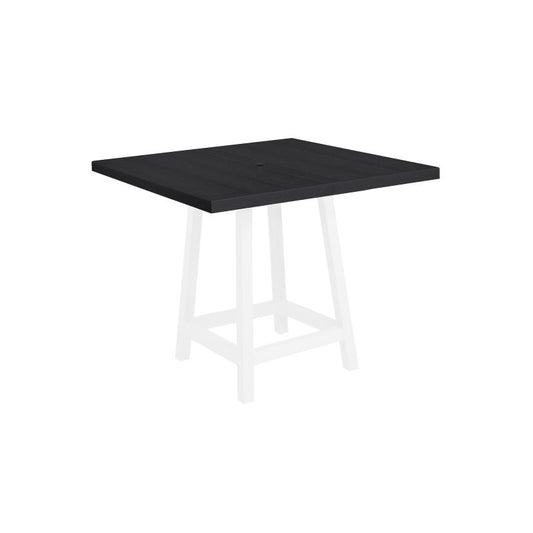 CRP - 40" Dining  Height Square Table - TT13/TB22