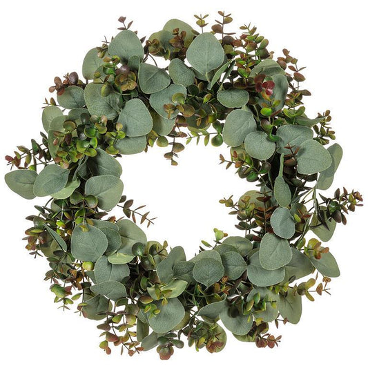 Large Boxwood & Eucalyptus Wreath