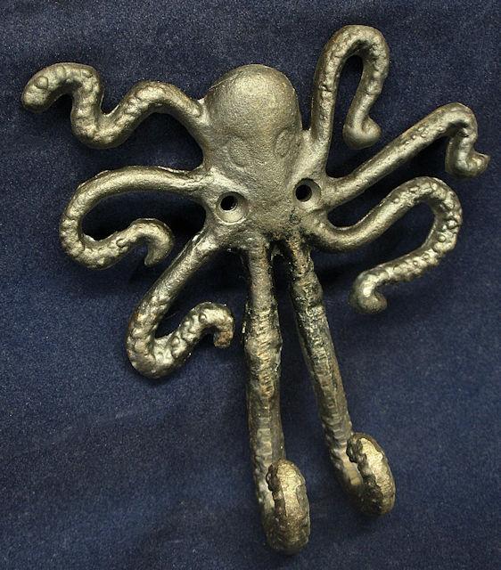 Hand Forged Octopus Hook