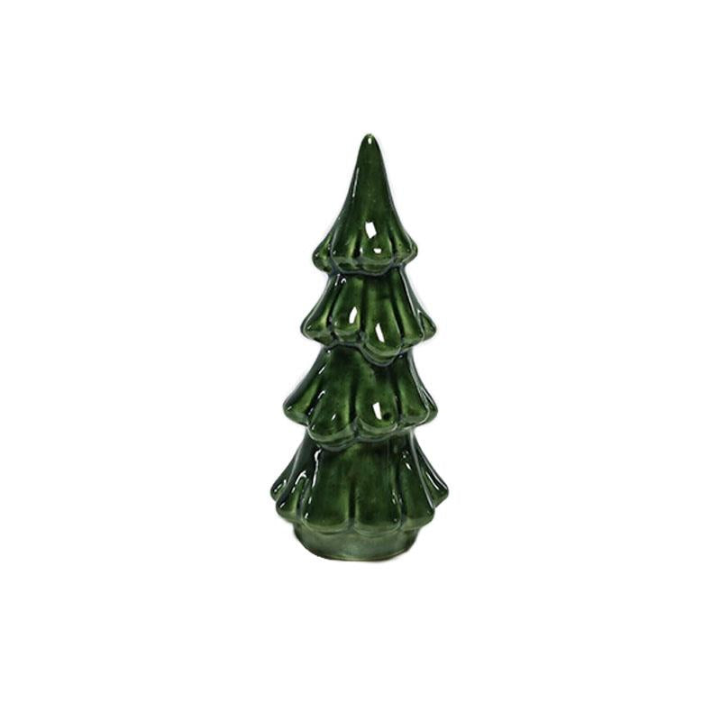Large Ceramic Green Tree