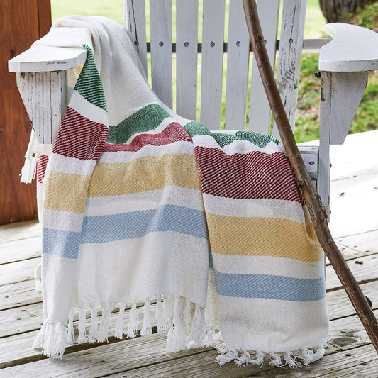 Camp Stripe Throw