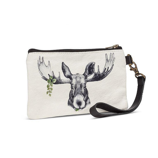Forest Prince Zip Pouch with Strap