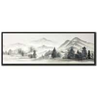 Paintings - Winter Peaks
