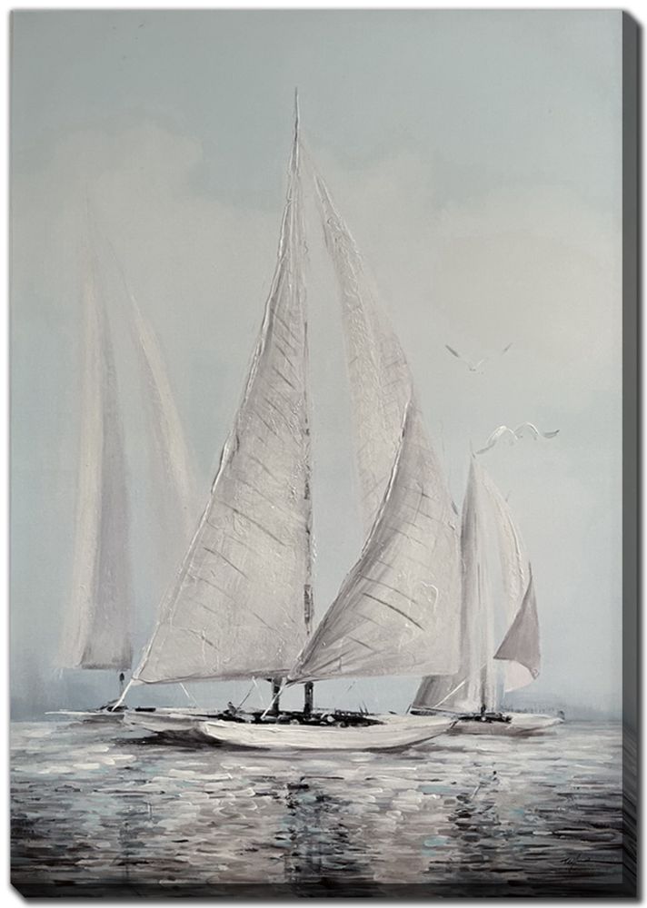 Paintings - Turquoise Sails