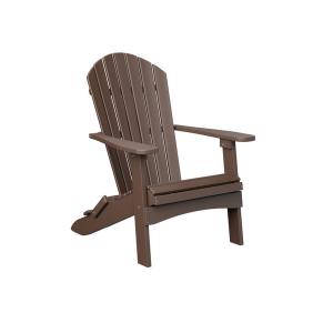 Berlin Gardens- Comfo Folding Adirondack Chair - Brazilian Walnut