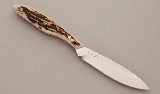 GROHMANN -  H2S - Trout & Bird Staghorn SS Open Sheath - $212.00