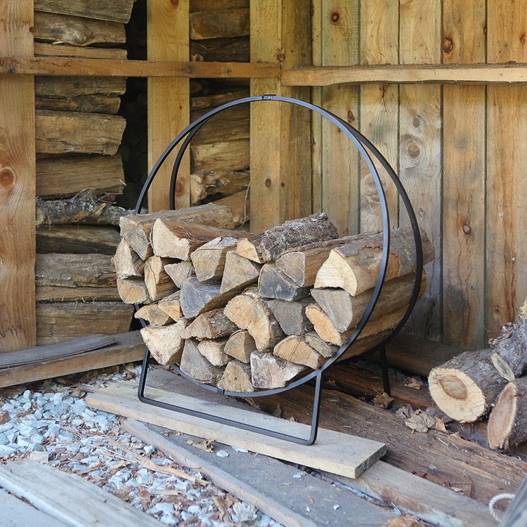 Log Holder - Medium Hoop - 36”