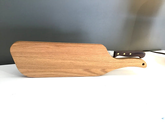 GROHMANN KNIVES - Oak French Bread Board w/ bread knife -$168.00