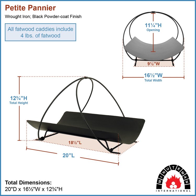 Petite Panier Log Basket