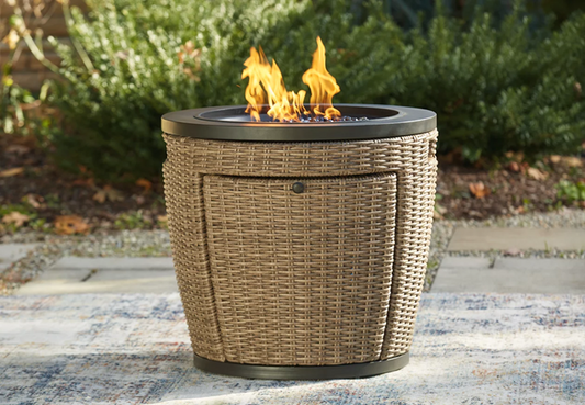 Ashley Outdoor Furniture -Malayah Fire Pit