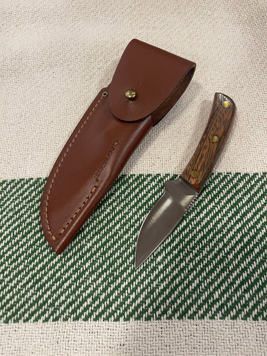 GROHMANN HUNTING KNIVES - R104SFA- The Flat-Grind Mini Skinner - $120.00